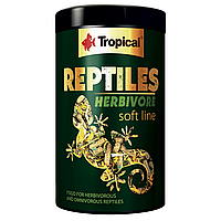 Багатокомпонентний корм для рослиноїдних рептилій Tropical «Reptiles Herbivore» 1 л