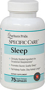 Комплекс для сну Puritan's Pride Specific Care Sleep 75 капс.