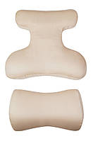 BEAUTY SET - комплект подушок для сну на животі (FACE PILLOW№1+ ROLLER PILLOW №2) тенсел