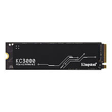 SSD 512GB Kingston KC3000 M. 2 2280 PCIe 4.0 x4 NVMe 3D TLC (SKC3000S/512G)