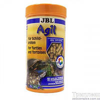 Основний корм у формі паличок JBL Agil для водних черепах розміром 10-50 см, 1 л