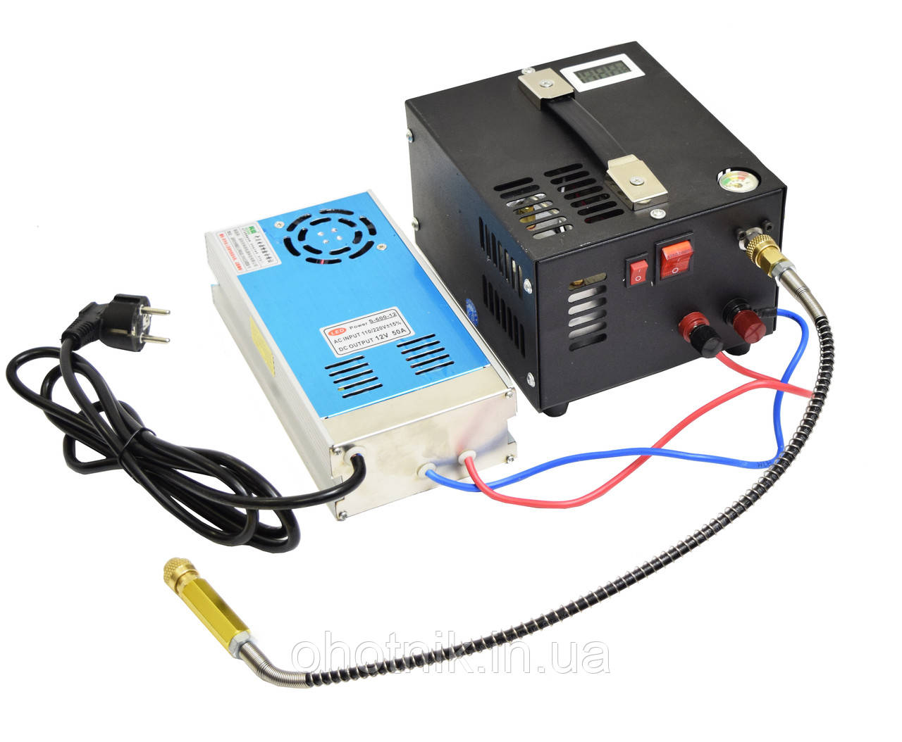 КОМПРЕСОР ВИСОКОГО РУХУ 12V І 220 V