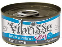 Консервы Vibrisse Jelly тунец в желе для взрослых кошек всех пород 70 г х 12 шт