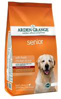 Сухий корм Arden Grange Senior 12 кг курка і рис для літніх собак усіх порід