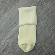 Шкарпетки дитячі високі зимові котонові на флісі р.8-12 асорті DIYA 30032907, фото 5