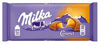 Молочный шоколад Milka Caramel , 100 гр