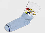 Набір шкарпеток ONE SIZE демісезонні висока гумка в подарунковій коробці (5 пар) №71 SIMPSONI BOX 30032952, фото 6