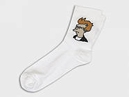 Набір шкарпеток ONE SIZE демісезонні висока гумка в подарунковій коробці (5 пар) №86 FUTURAMA BOX 30032955, фото 6