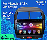 Mitsubishi ASX Android, Штатная магнитола на Андроиде .