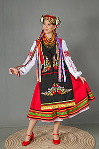 Стилізований український жіночий костюм регіону Поділля № 220