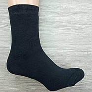 Шкарпетки чоловічі високі зимові з махрою р.41-45 чорні comfort STYLE Туреччина 30032820, фото 3