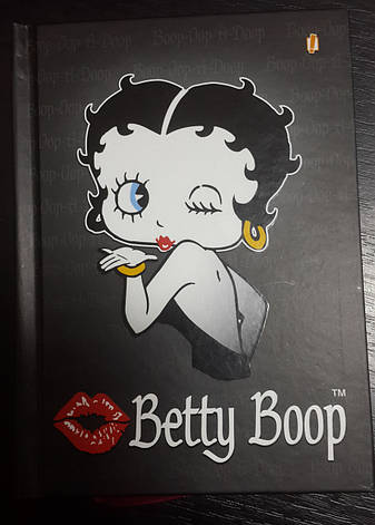 Блокнот А-6 96арк. тв.обкладинка YES Betty Boop, фото 2