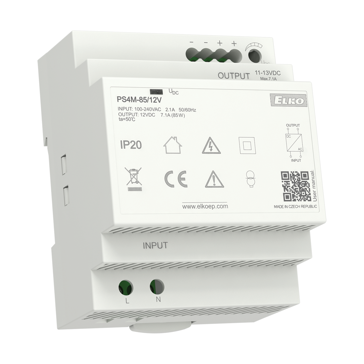 Джерела живлення PS4M-85/12V ELKOep