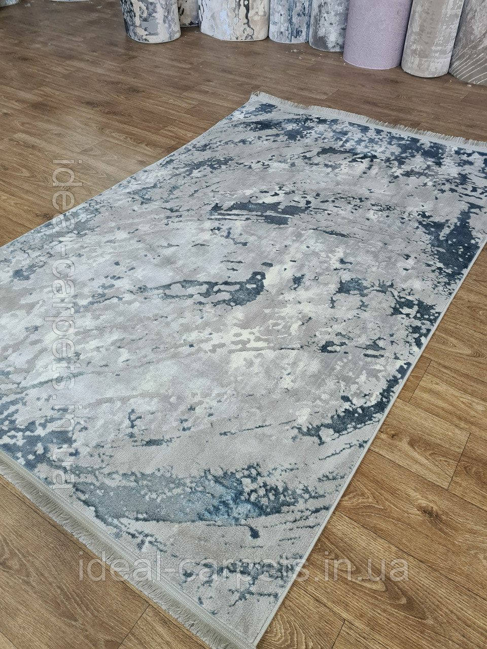 Килим Moda 3х4м Синій 0275 Light Grey Blue