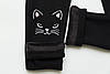Лосіни на хутрі для дівчинки з кошенятами чорний Смайл Тайм Smile Time Black Kitten, чорні, фото 4