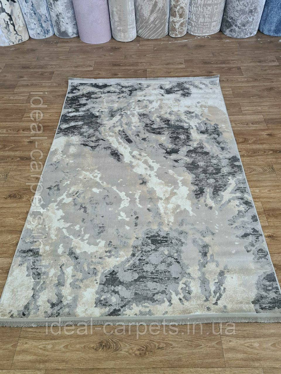 Килим Moda 1.6x2.3м 0265 Grey Cream, фото 1
