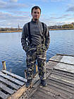 Зимовий костюм для риболовлі на мембрані "піксель" до - 15 С, фото 3