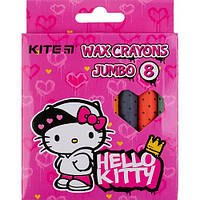 Крейда воскова Kite Hello Kitty Jumbo 8 кольорів