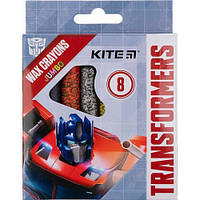 Крейда воскова Kite Transformers Jumbo 8 кольорів