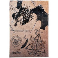 Блокнот-планшет А5 50арк., в клітинку, м`яка обкладинка Kite Harry Potter 2