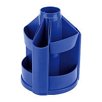 Підставка-органайзер пластикова Axent Delta 10 відділень 125*155мм синя