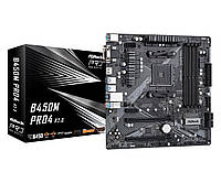 Материнская плата ASRock B450M Pro4 R2.0 Socket AM4