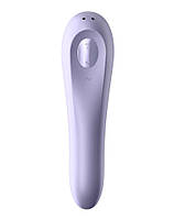 Смарт вібратор і вакуумний стимулятор 2-в-1 Satisfyer Dual Pleasure Mauve LB, фото 3