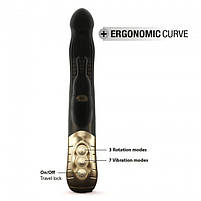 Вибратор-кролик Dorcel Baby Rabbit Gold 2.0 с жемчужным массажем и вращающейся головкой LB, фото 5