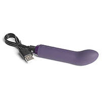 Преміум вібратор Je Joue - G-Spot Bullet Vibrator Purple з глибокої вібрацією LB, фото 6