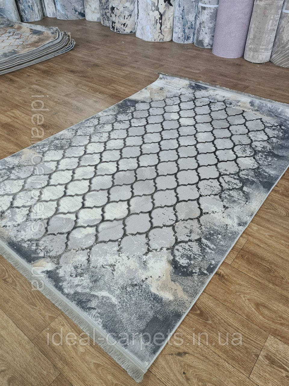 Килим Moda 1.6x2.3м 0270 Grey Антрацит