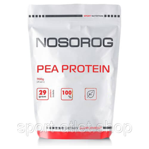 Гороховий протеїн Nosorog Pea Protein Isolate, 700 грам - Іриска, фото 1