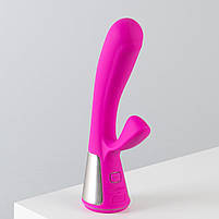 Интерактивный вибратор-кролик Ohmibod Fuse for Kiiroo Pink LB, фото 4