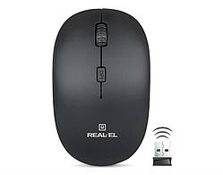 Миша бездротова REAL-EL RM-301 Wireless Black