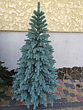Штучні ялинки лита Елітна 1,8 м блакитна Пишна ялинка Новорічна Ялинка Преміум якість 180 см, фото 9