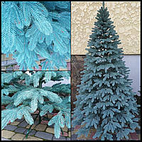 Исскуственные елки литая Премиум 1,8 м голубая Пышная ёлка Новогодняя Ель Премиум качество 180 см