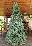 Штучні ялинки лита Швейцарська 2,5м зелена Пишна ялинка Новорічна Ялина Преміум якість 250 см, фото 2