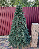 Штучні ялинки лита Швейцарська 1,5 м зелена Пишна ялинка Новорічна Ялина Преміум якість 150 см, фото 10