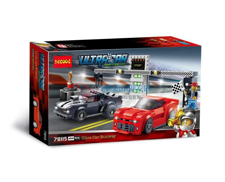 Конструктор Decool 78115 "Гонічна траса Шевроле Камаро", 454 діти