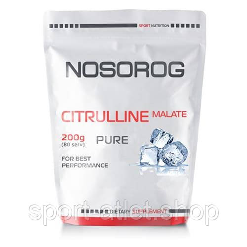 Амінокислота Nosorog Citrulline Malate, 200 грам, фото 1
