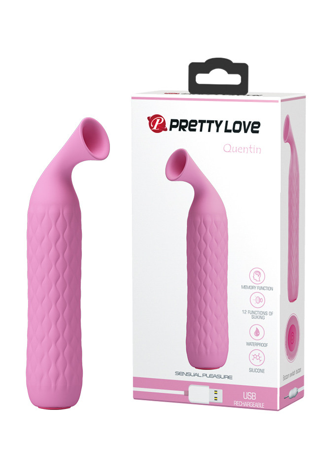 Вакуумний стимулятор клітора та сосків Pretty Love LB