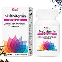 Вітаміни для жінок GNC Womens Multivitamin Ultra Mega 90 таблеток (каплетс)