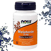 Мелатонін NOW Foods Melatonin 3 мг 60 вегетаріанських капсул