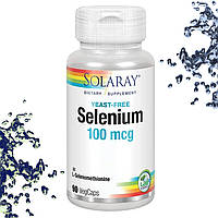 Селен Solaray Selenium 100 мкг 90 вегетаріанських капсул
