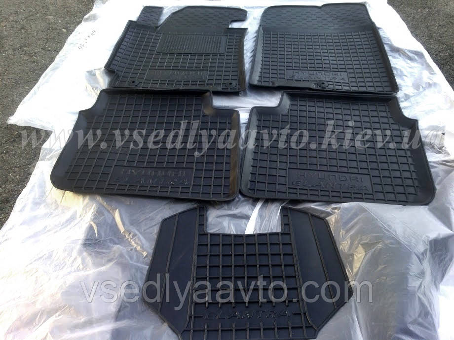 Килимки в салон HYUNDAI Elantra з 2011-2014 рр. (AVTO-GUMM), фото 1