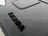 Ворсовий водійський коврик SKODA Rapid, фото 6