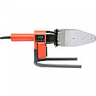 Паяльник для пайки PVC труб YATO 850Вт, d16-63мм з 7 адаптерами (YT-82250)