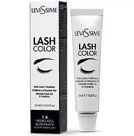 Фарба для брів та вій LeviSsime Lash Color №1.6 Bluish Black/Синяво-чорна 15мл