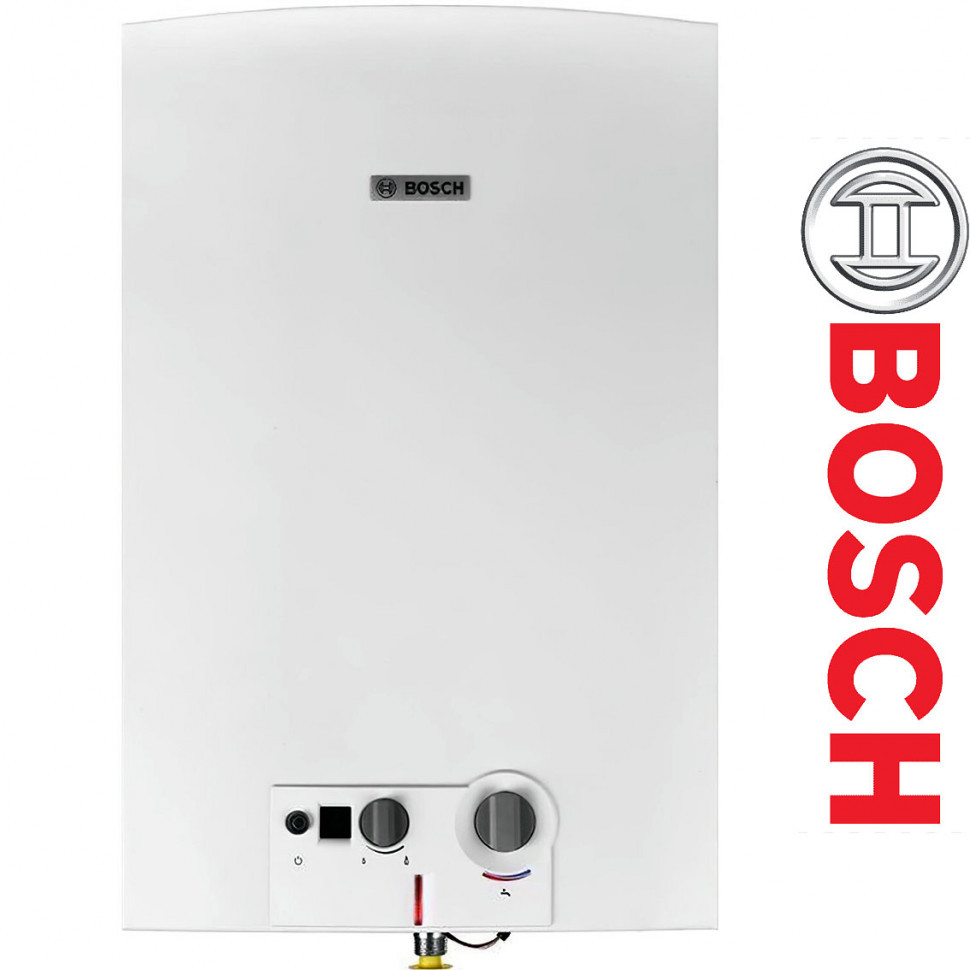 Газова колонка BOSCH THERM 6000 O G WRD 15-2 G (15 л, від гідротурбіни, з модуляцією)