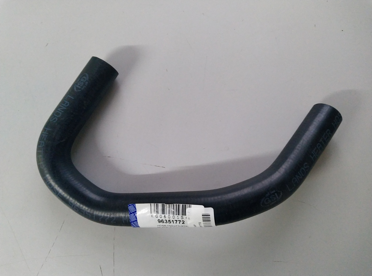 Патрубок впускний до радіатора печінки KAP 96351772 (KG0600154) DAEWOO LANOS