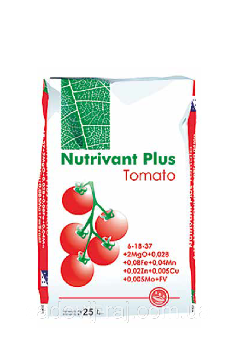 Добриво Нутрівант Плюс Пасльоновий Nutrivant Plus Tomato 6-18-37+2MgO+ME 25 кг Вітера ICL Ізраїль